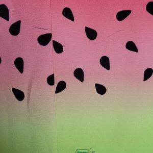 Ava Therese scrub top: Large/Watermelon Print